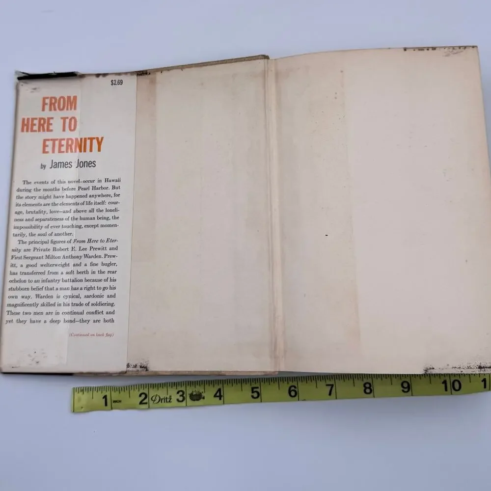 From Here to Eternity:  James Jones, 1951 Scribner's Book Club Edition Movie